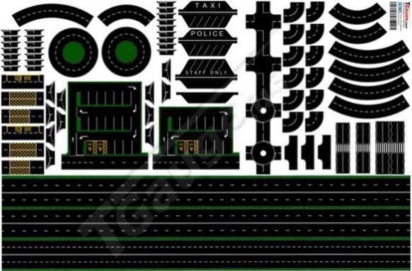 Self Adhesive Road System